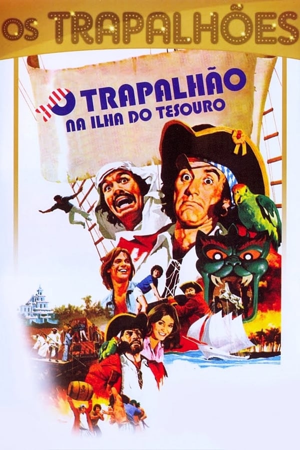 Cover of the movie O Trapalhão na Ilha do Tesouro