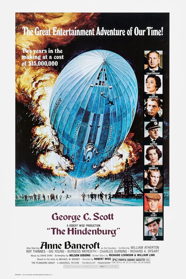 Cover of the movie The Hindenburg
