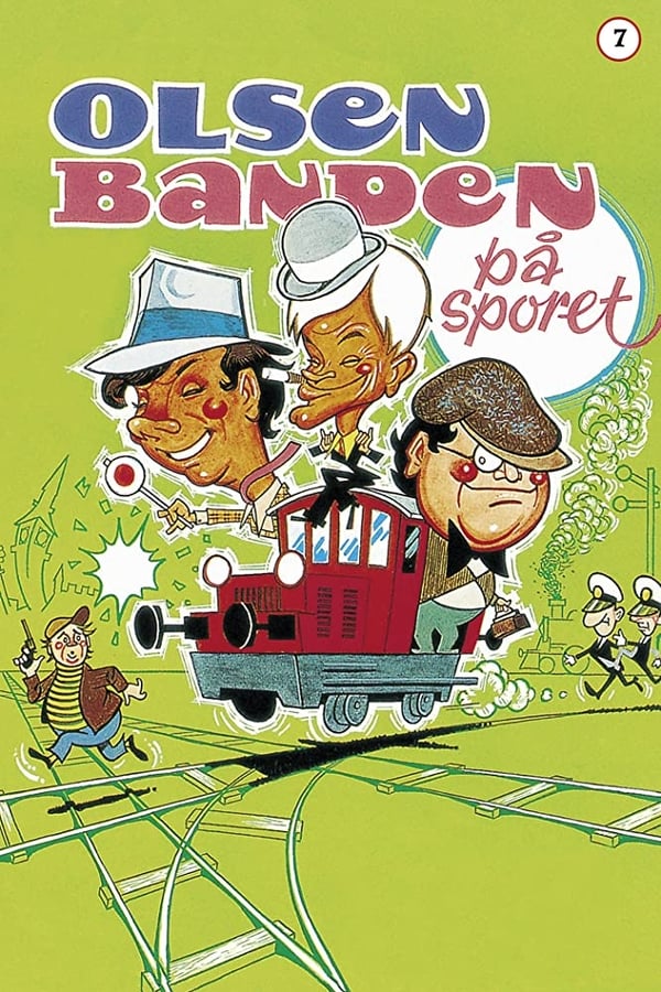 Cover of the movie The Olsen Gang on the Track
