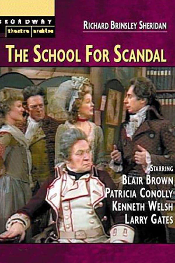 Cover of the movie The School for Scandal