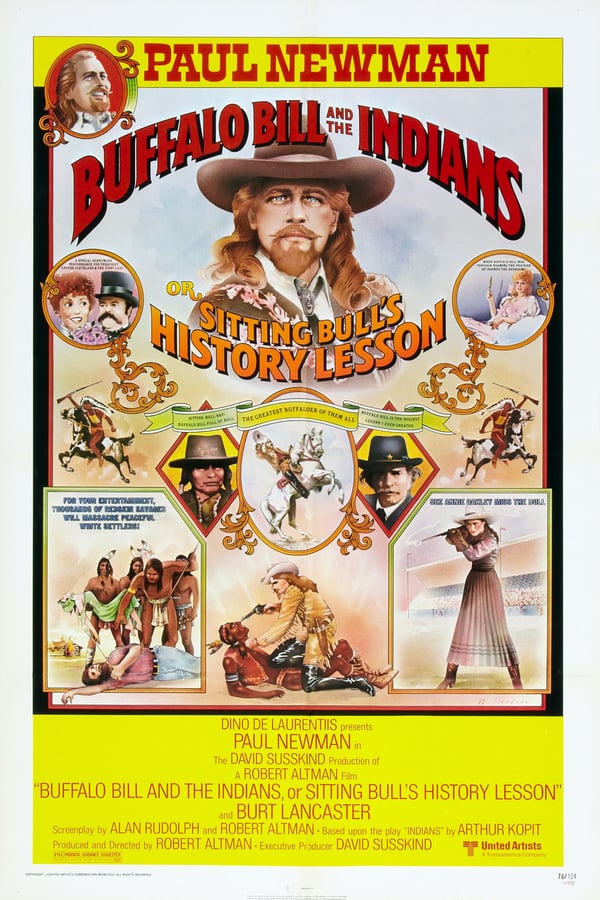 Cover of the movie Buffalo Bill and the Indians, or Sitting Bull's History Lesson