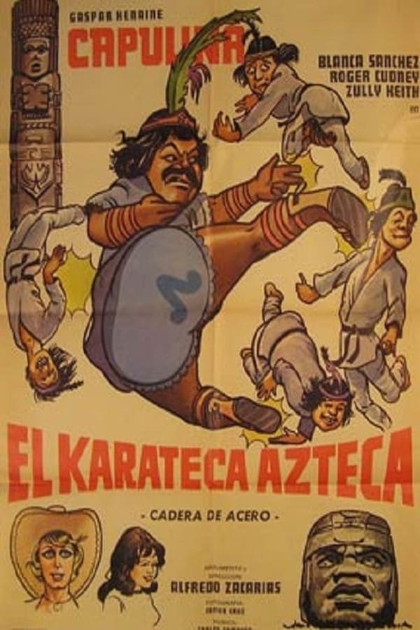 Cover of the movie El karateca azteca