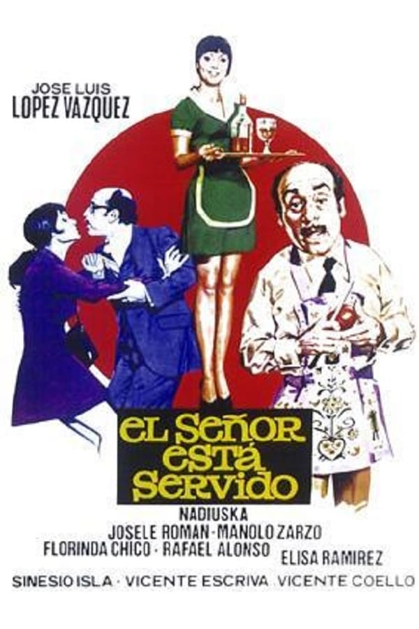 Cover of the movie El señor está servido