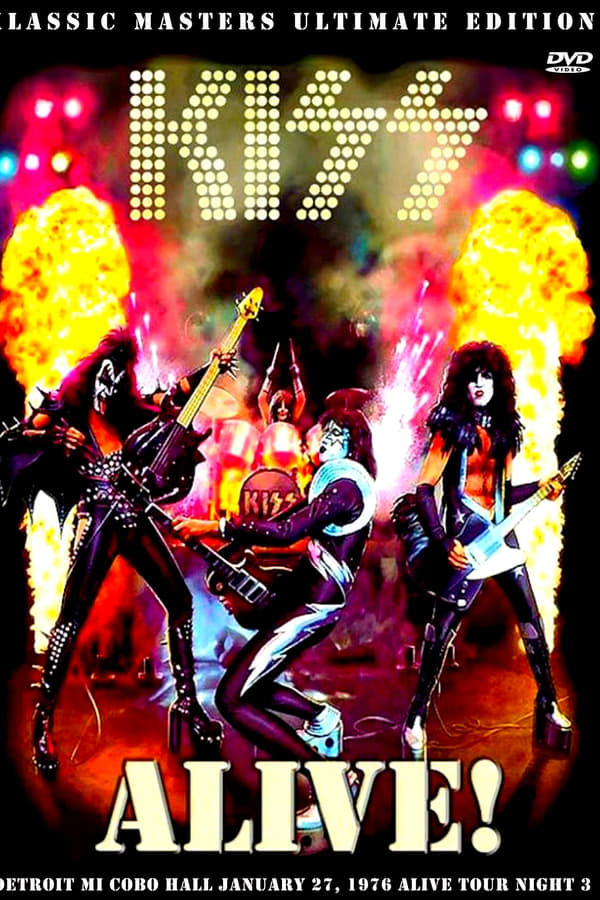 Cover of the movie Kiss [1976] Detroit 1976