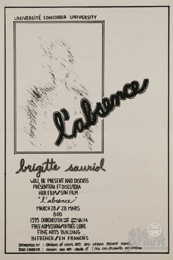 Cover of the movie L'absence
