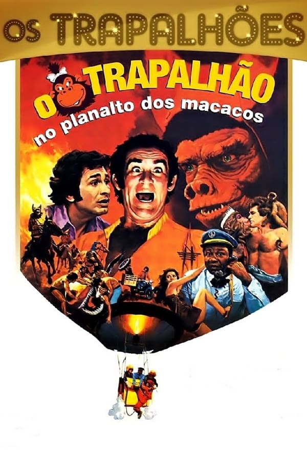 Cover of the movie O Trapalhão no Planalto dos Macacos