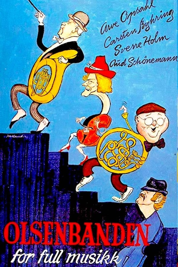 Cover of the movie Olsenbanden for full musikk