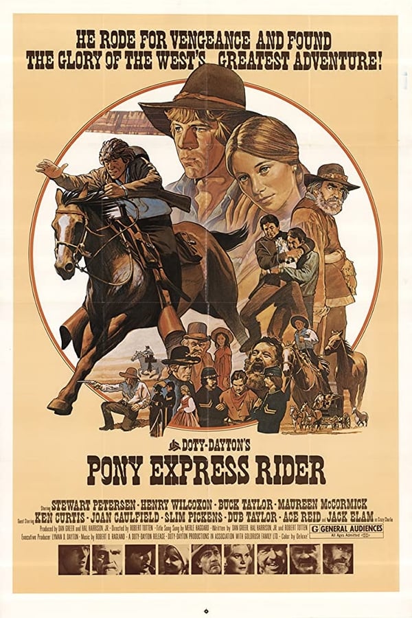 Cover of the movie Pony Express Rider