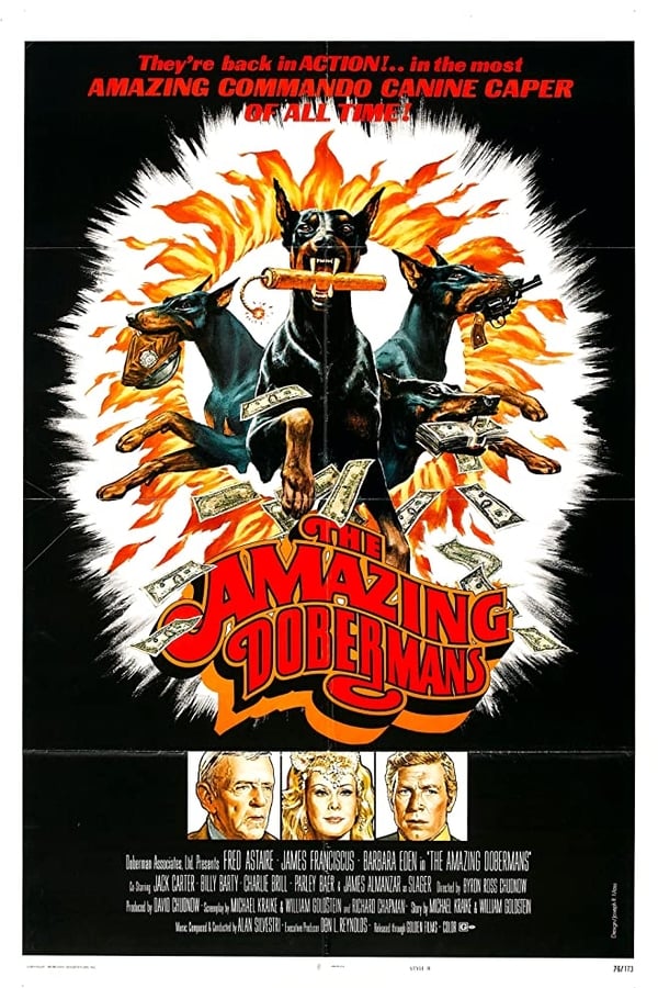 Cover of the movie The Amazing Dobermans