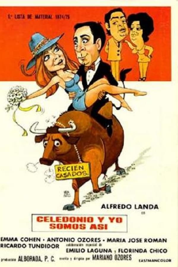 Cover of the movie Celedonio y yo somos así