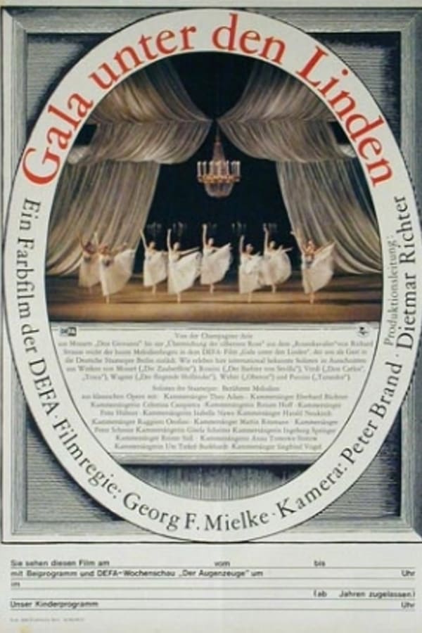 Cover of the movie Gala unter den Linden