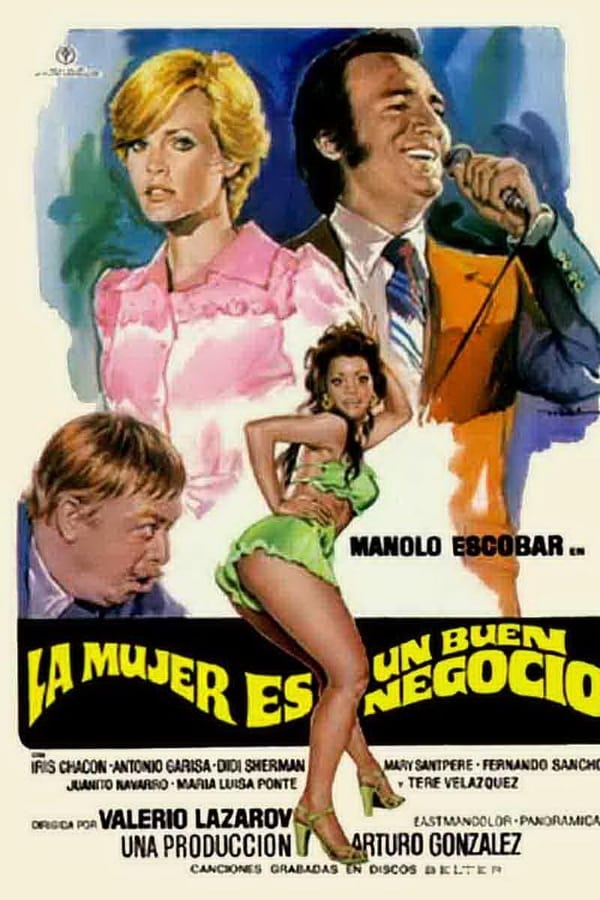 Cover of the movie La mujer es un buen negocio