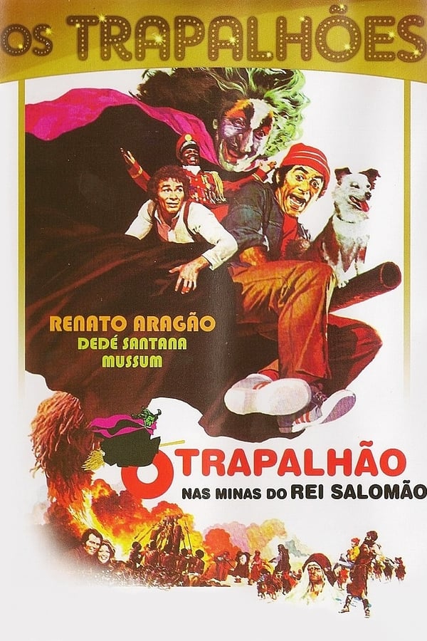 Cover of the movie O Trapalhão nas Minas do Rei Salomão