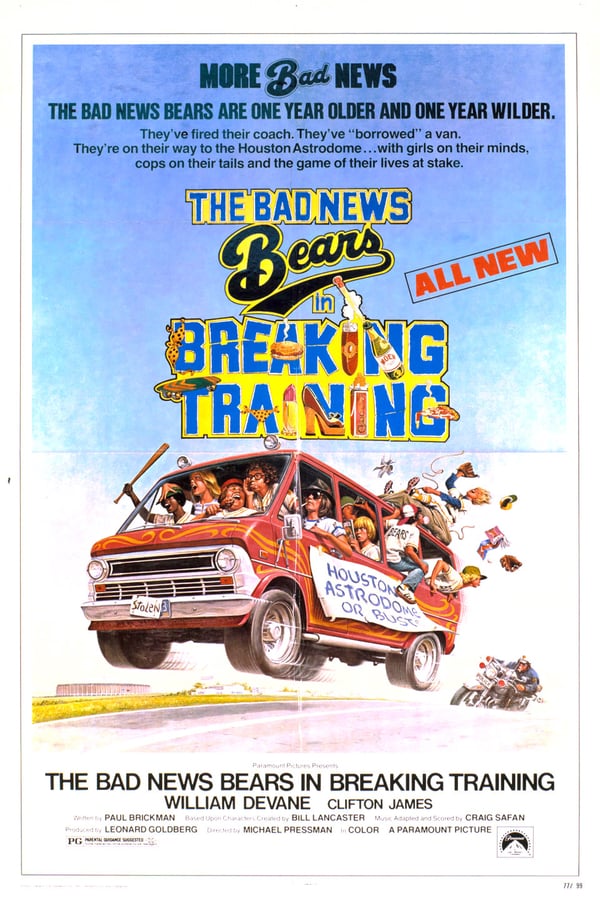 Cover of the movie The Bad News Bears in Breaking Training