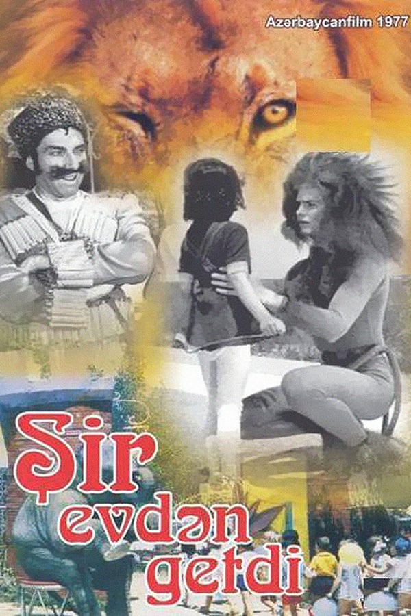 Cover of the movie The Lion Ran Away from the House