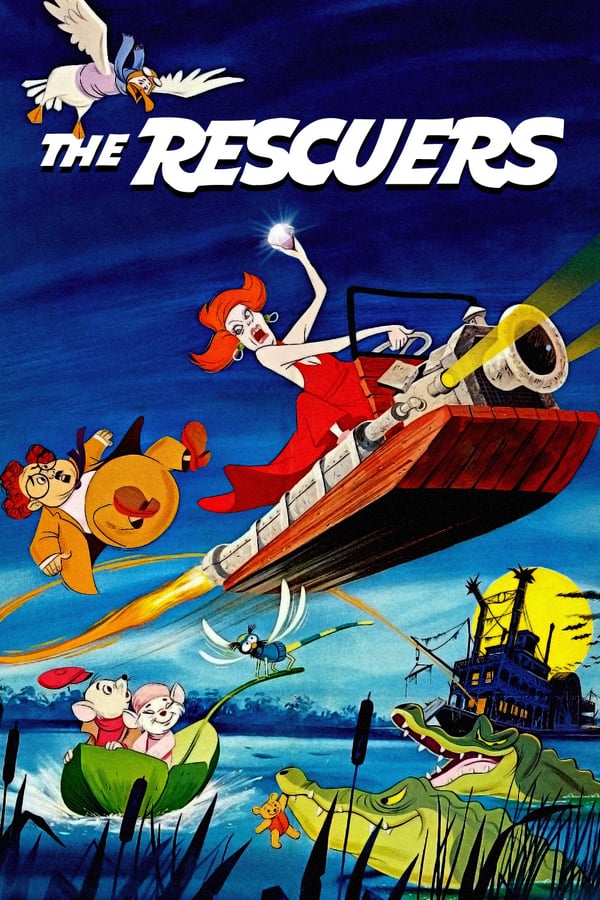 Cover of the movie The Rescuers