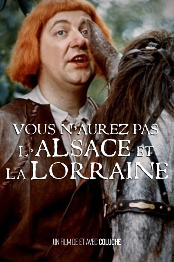 Cover of the movie You Won't Have Alsace-Lorraine