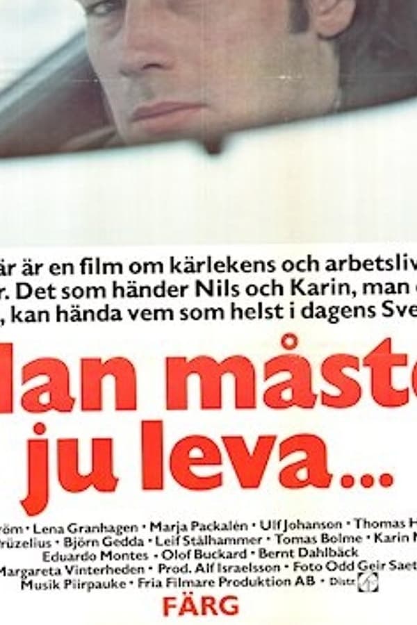 Cover of the movie Man måste ju leva