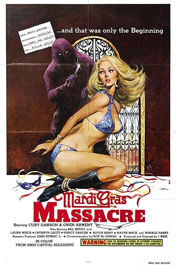 Cover of the movie Mardi Gras Massacre