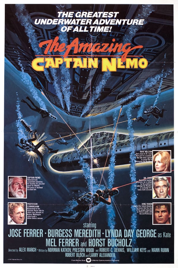 Cover of the movie The Amazing Captain Nemo