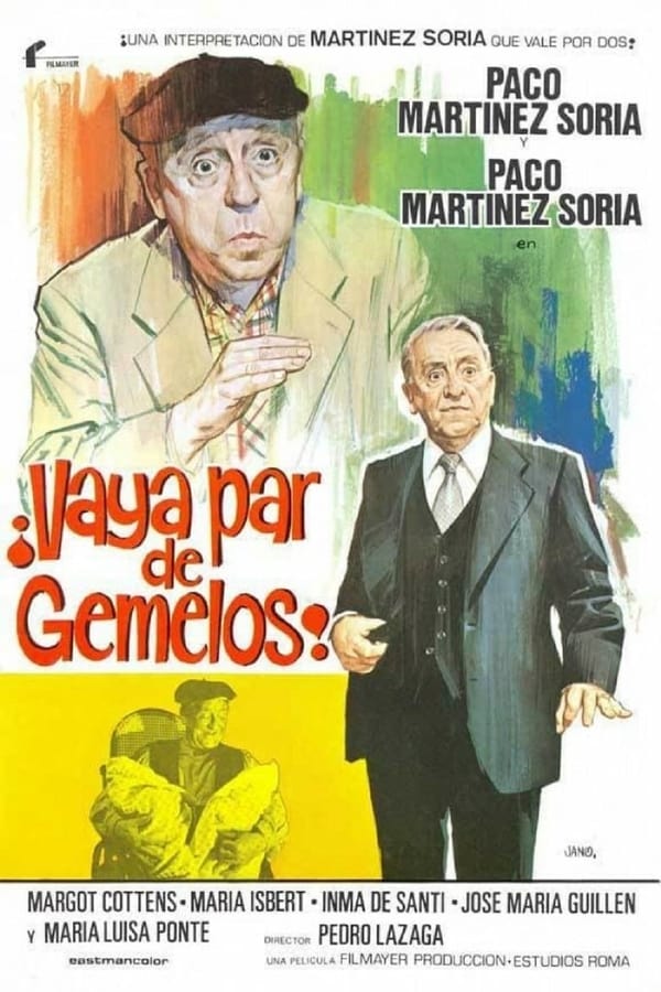 Cover of the movie ¡Vaya par de gemelos!