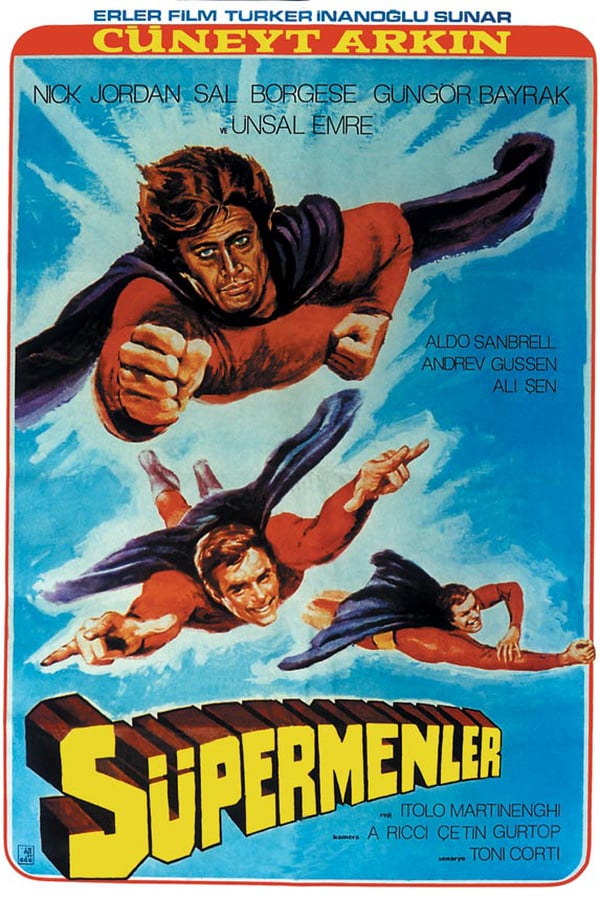 Cover of the movie 3 Supermen Against Godfather