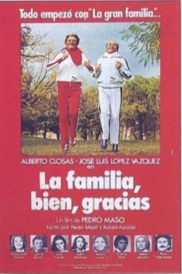 Cover of the movie La familia bien, gracias
