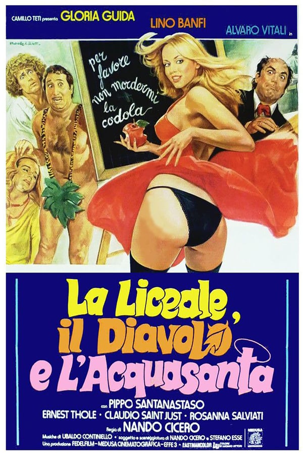 Cover of the movie La liceale, il diavolo e l'acquasanta