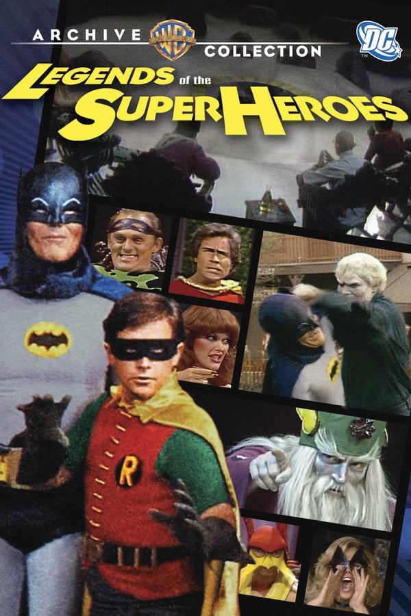 Cover of the movie Legends of the Superheroes