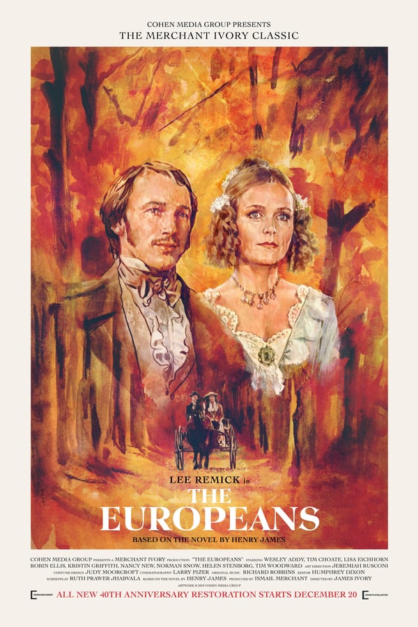 Cover of the movie The Europeans
