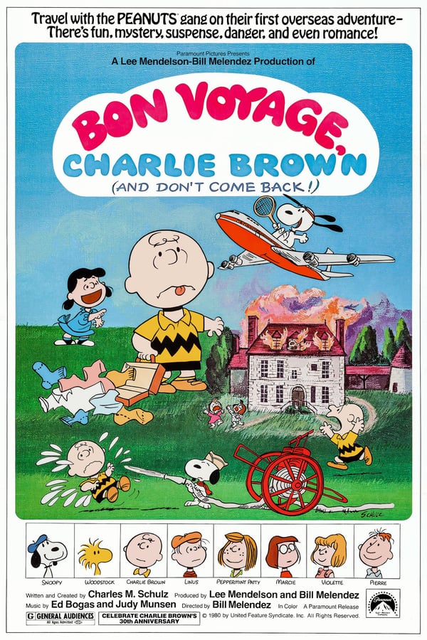 Cover of the movie Bon Voyage, Charlie Brown (and Don't Come Back!)