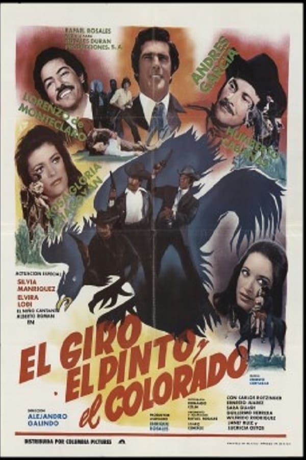 Cover of the movie El giro, el pinto, y el colorado