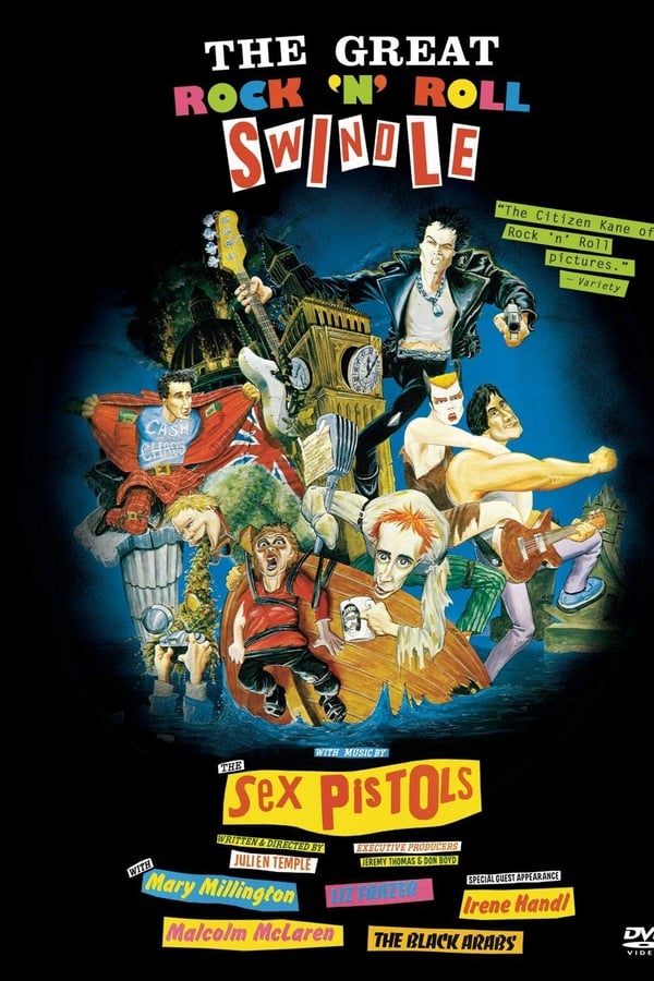 Cover of the movie The Great Rock 'n' Roll Swindle