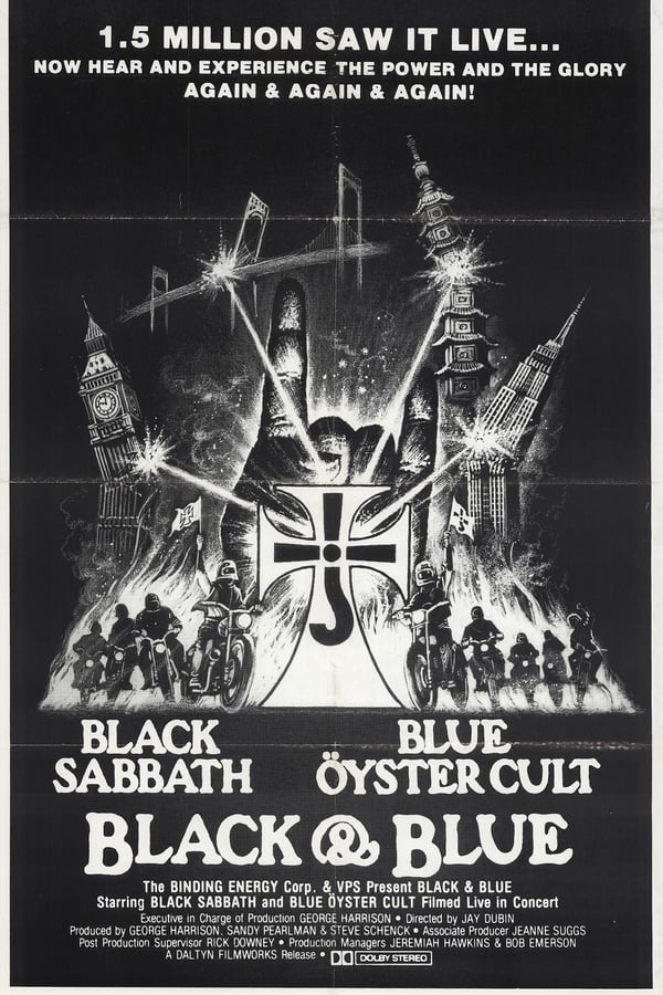 Cover of the movie Black Sabbath & Blue Oyster Cult - Black and Blue
