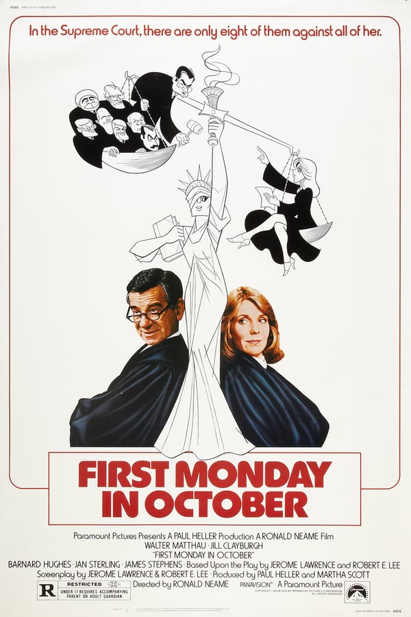 Cover of the movie First Monday in October