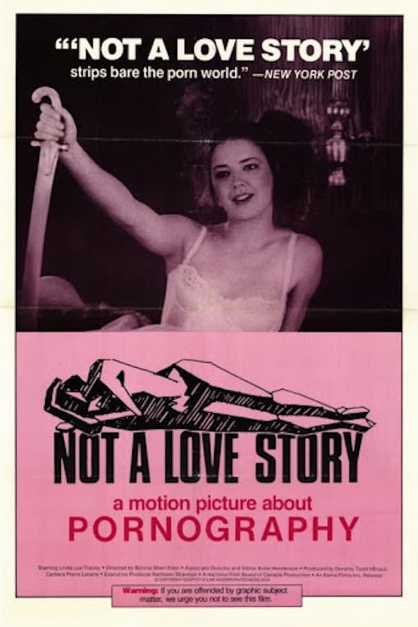 Cover of the movie Not a Love Story: A Film About Pornography