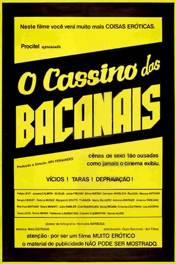 Cover of the movie O Cassino das Bacanais