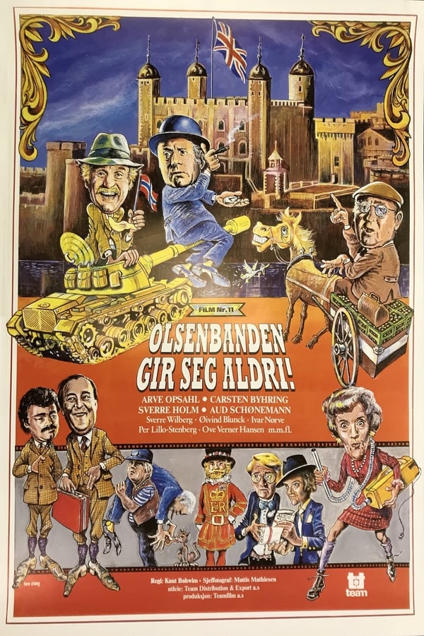 Cover of the movie Olsenbanden gir seg aldri!