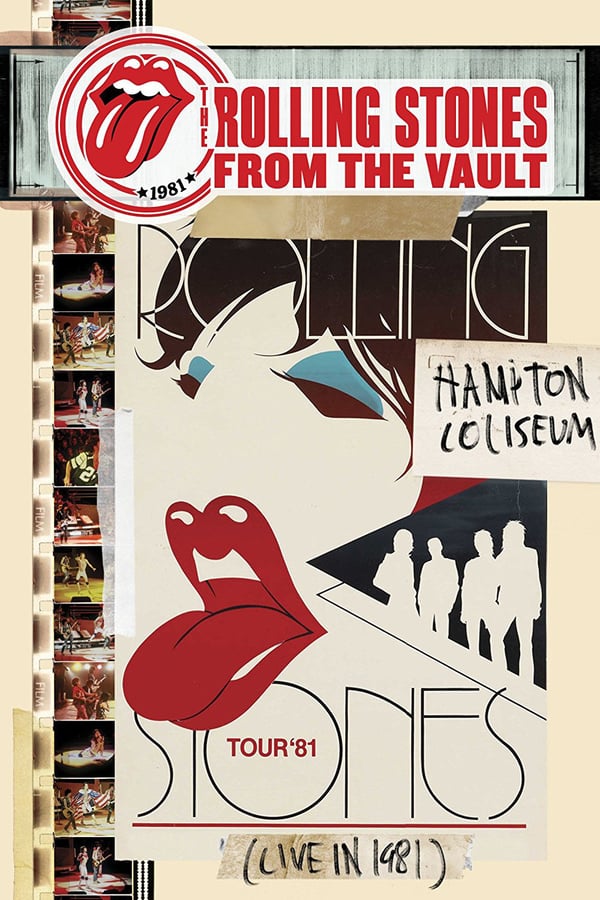 Cover of the movie The Rolling Stones: From The Vault - Hampton Coliseum (Live in 1981)