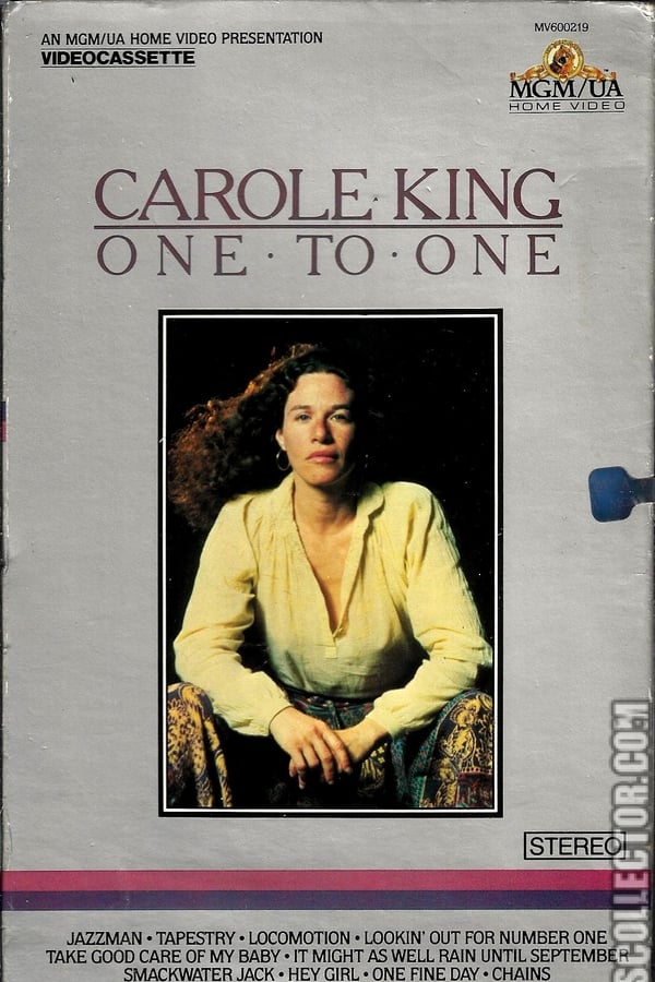 Cover of the movie Carole King: One To One