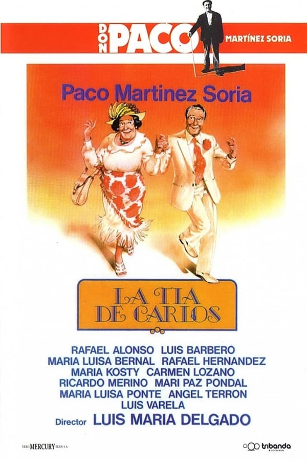 Cover of the movie La tía de Carlos