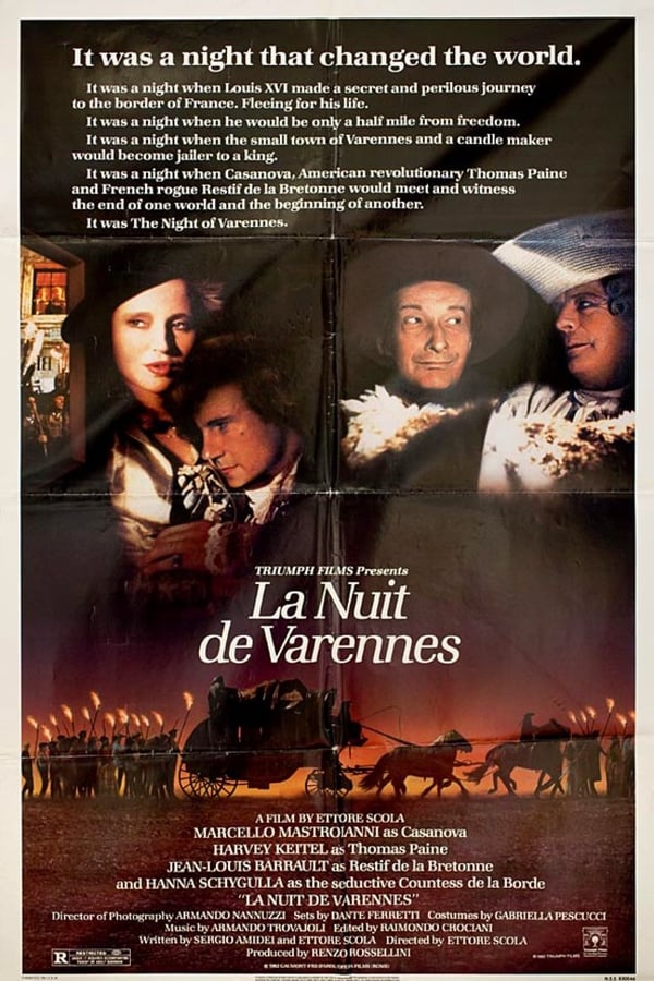 Cover of the movie The Night of Varennes
