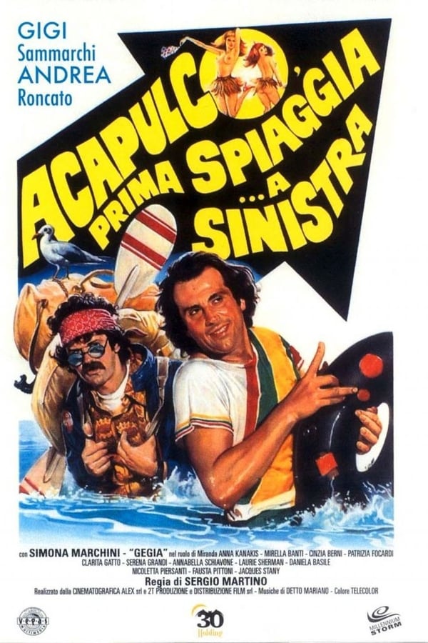 Cover of the movie Acapulco, prima spiaggia... a sinistra