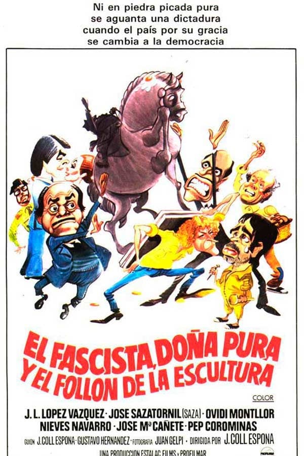 Cover of the movie El fascista, doña Pura y el follón de la escultura