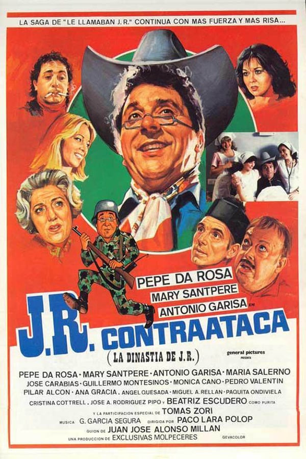 Cover of the movie J.R. contraataca (La dinastia de J.R.)