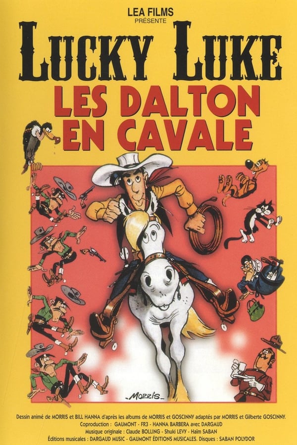 Cover of the movie Lucky Luke: Daltons on the Loose