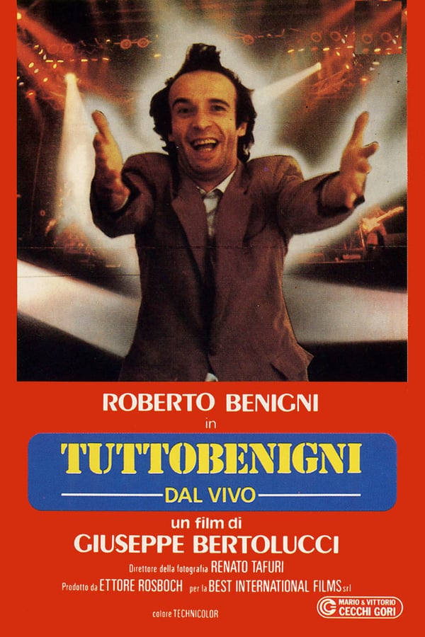 Cover of the movie Roberto Benigni: Tuttobenigni