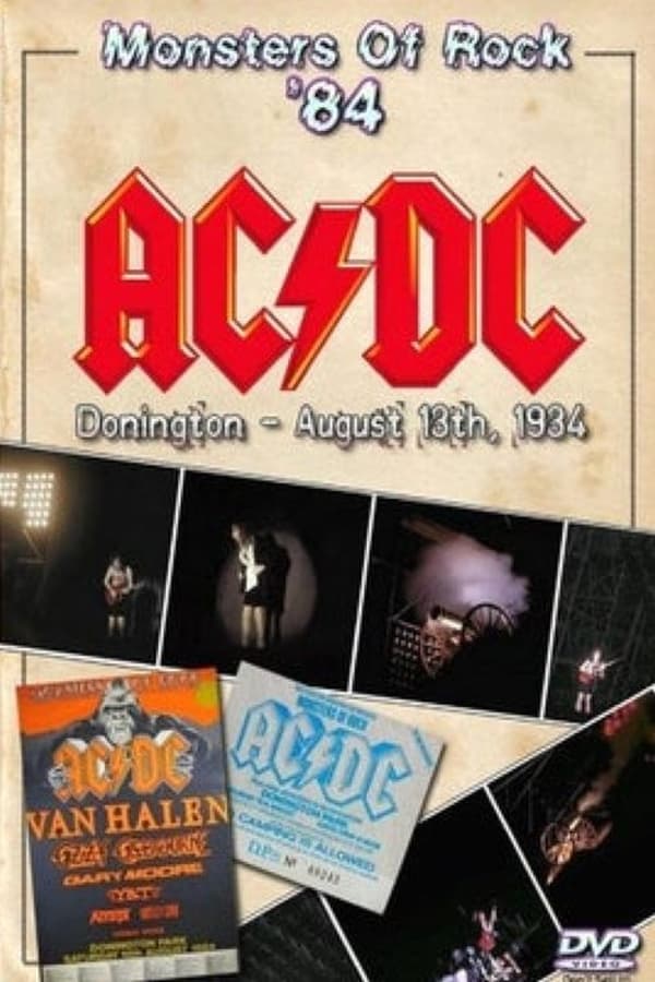 Cover of the movie AC/DC: Donington Park 18 August 1984