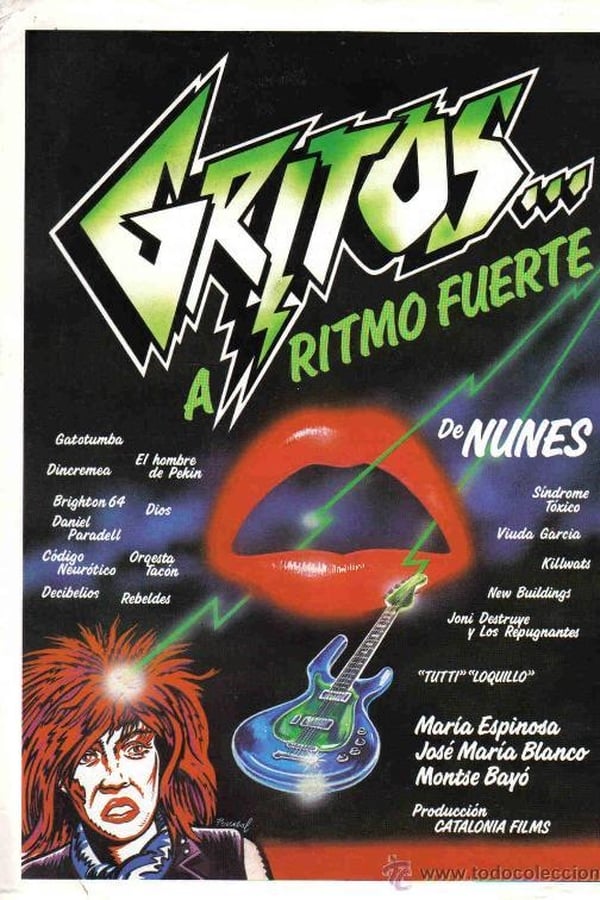 Cover of the movie Gritos... a ritmo fuerte