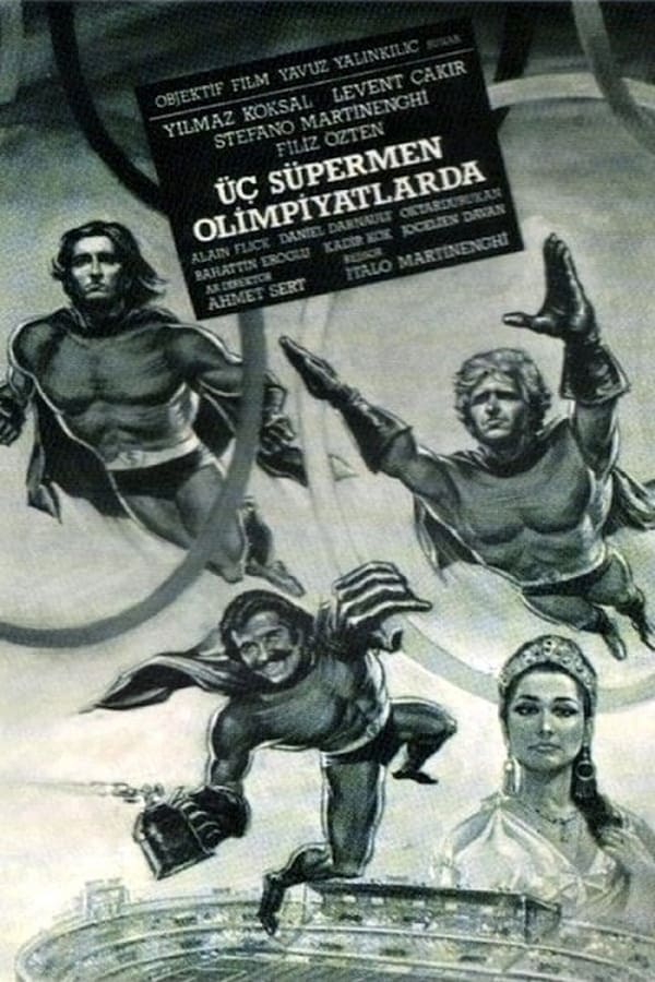 Cover of the movie Three Supermen at the Olympic Games